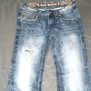 Men's rock revival jeans